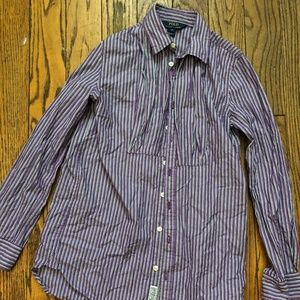 Polo by Ralph Lauren Purple Button Down Youth